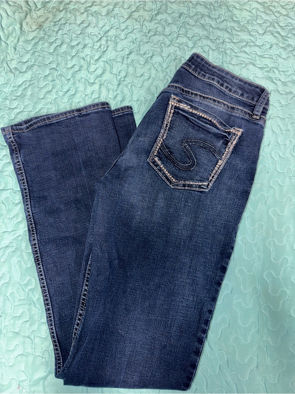 Silver Jeans Dark Blue Bootcut Women's Jeans